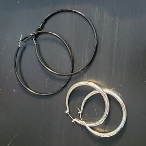 Hoop earrings